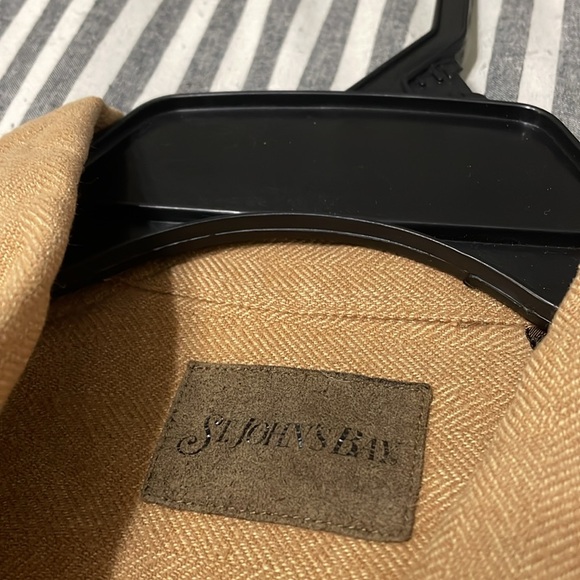 Tan button up - Picture 2 of 2